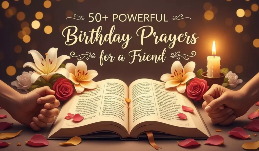 50+ Powerful Birthday Prayers for a Friend