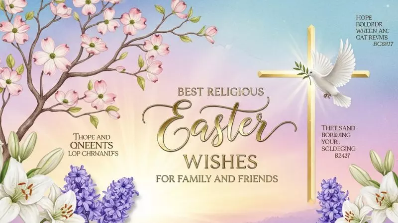 Best Religious Easter Wishes for Family and Friends