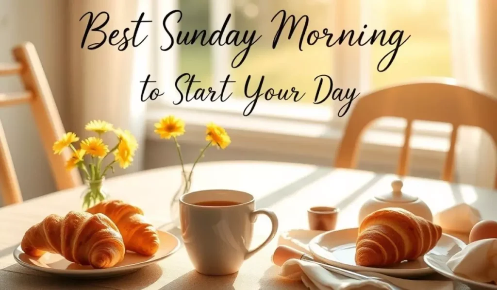 Best Sunday Morning Greetings to Start Your Day