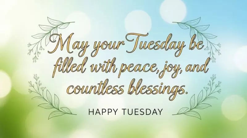 Best Tuesday Blessings Quotes