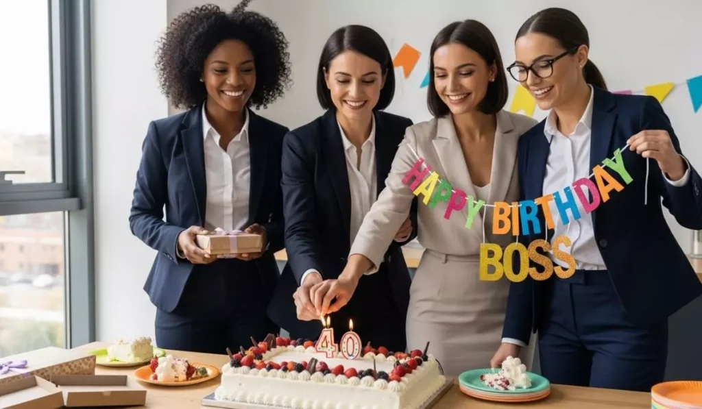 Birthday Wishes for Boss from Female and Women