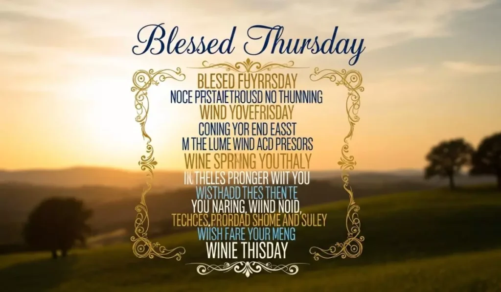 Blessed Thursday Quotes And Wishes