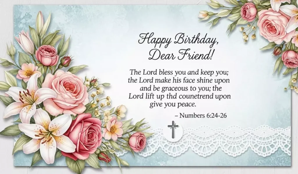 Christian And Bible Verse Birthday Wishes For A Female Friend