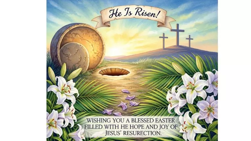 Christian Easter Wishes About Jesus' Resurrection