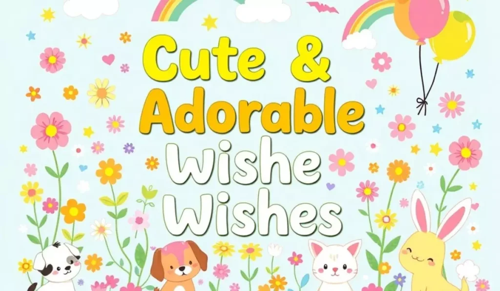 Cute & Adorable Wishes