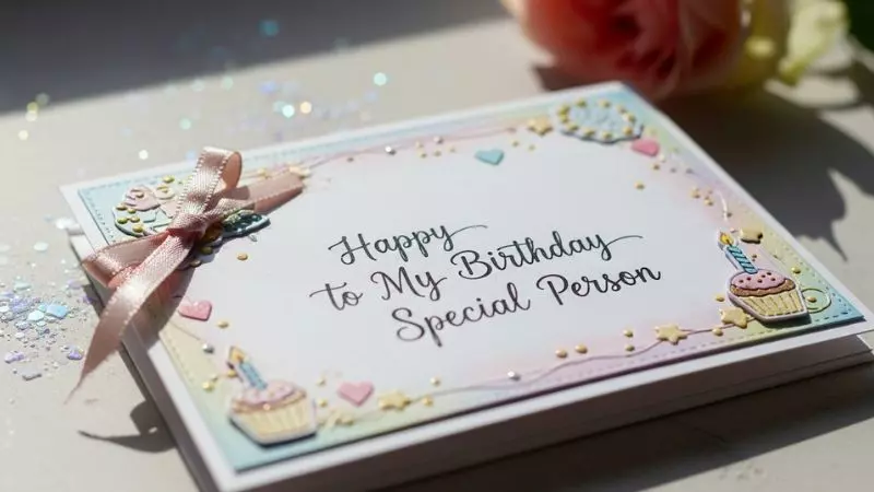 Cute and Sweet Birthday Wishes for Special Person