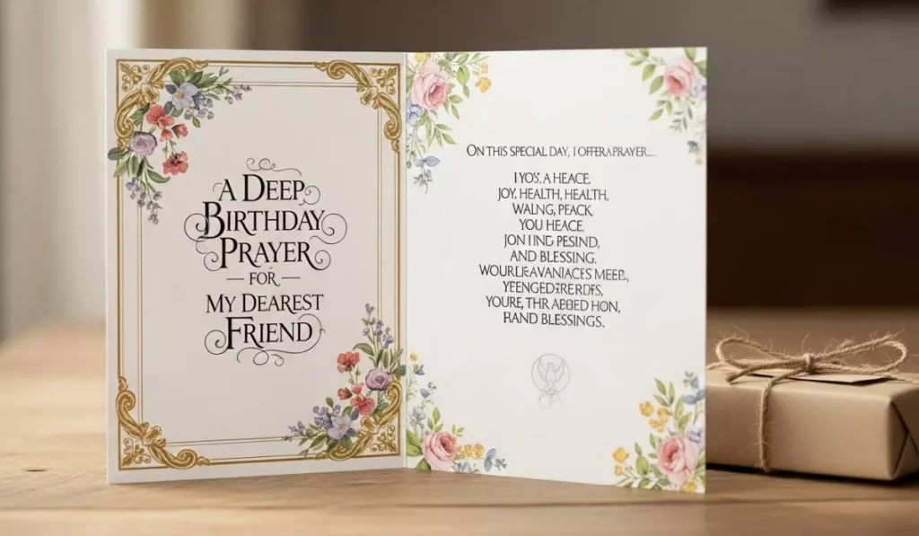 Deep Birthday Prayer for a Best Friend