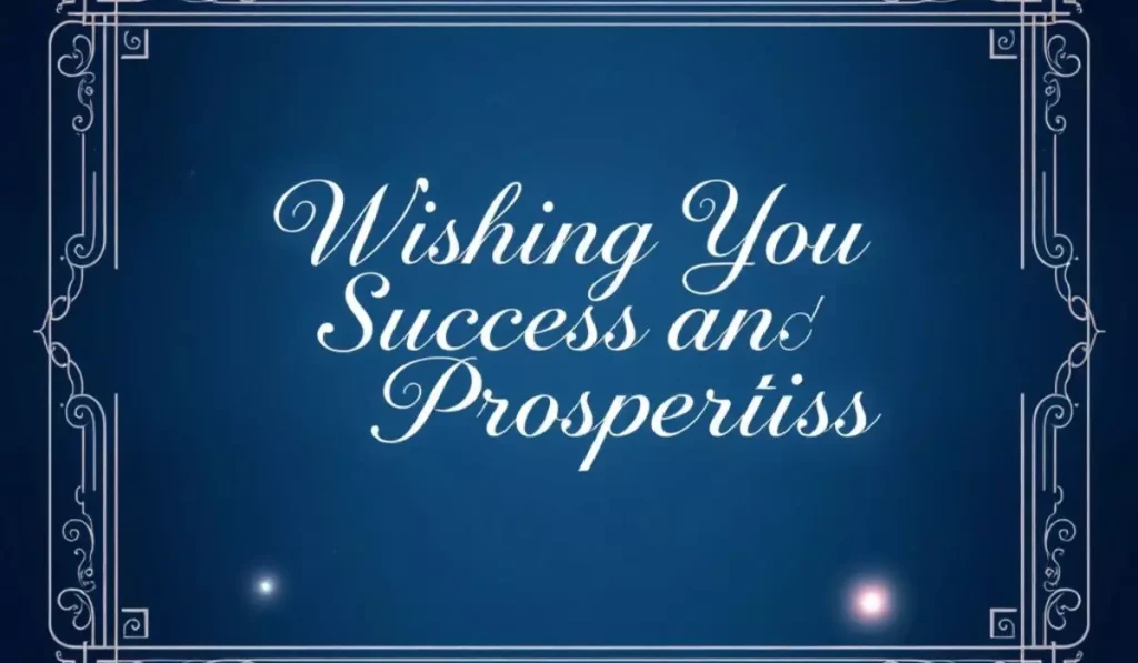 Formal & Professional Wishes