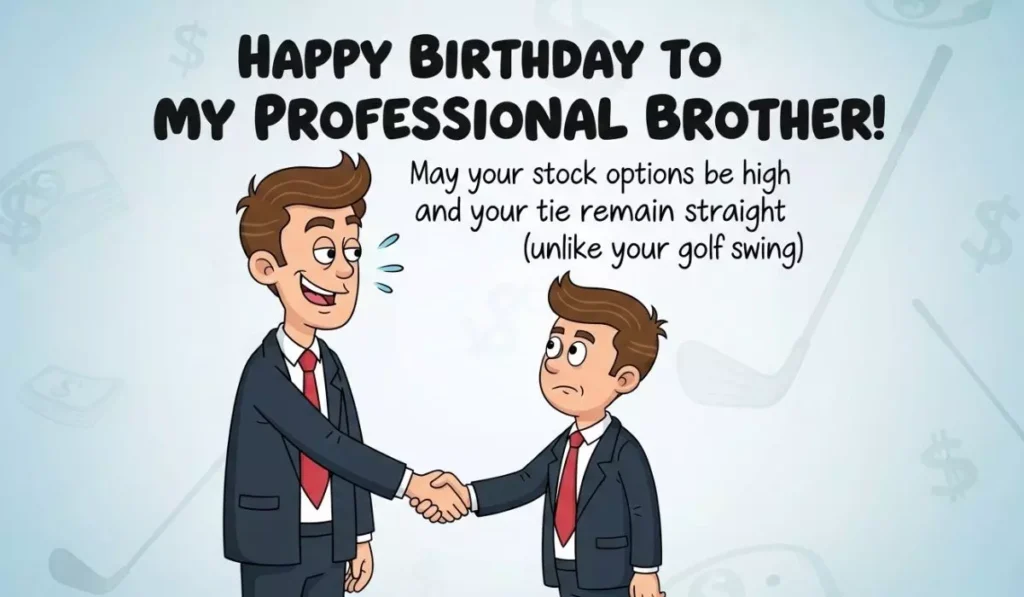 Funny Birthday Wishes for Brother