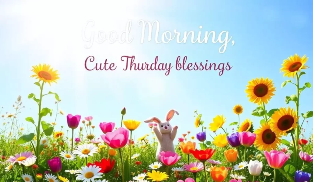 Good Morning, Cute Thursday Blessings