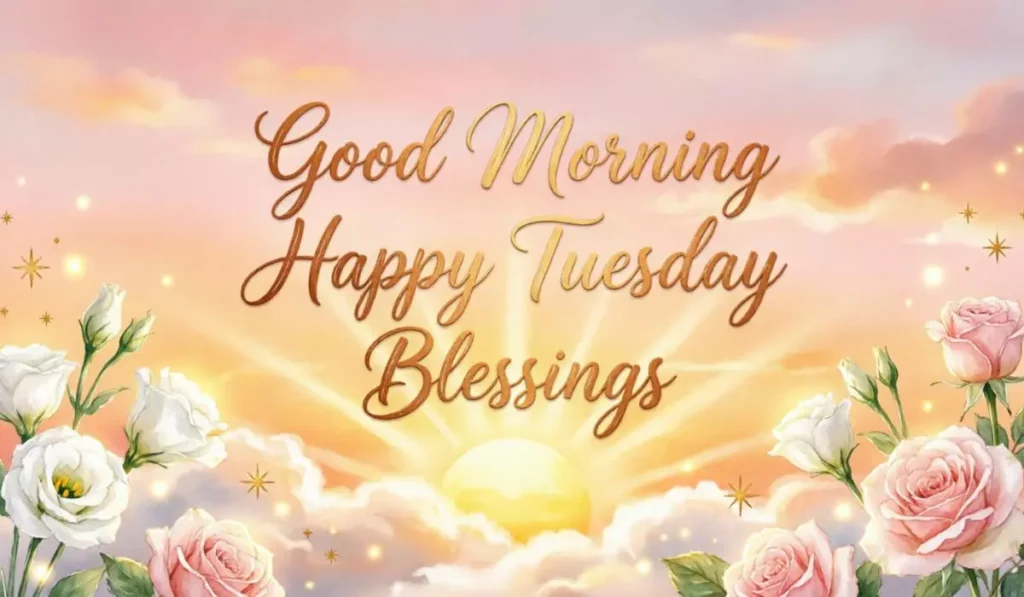 Good Morning Happy Tuesday Blessings