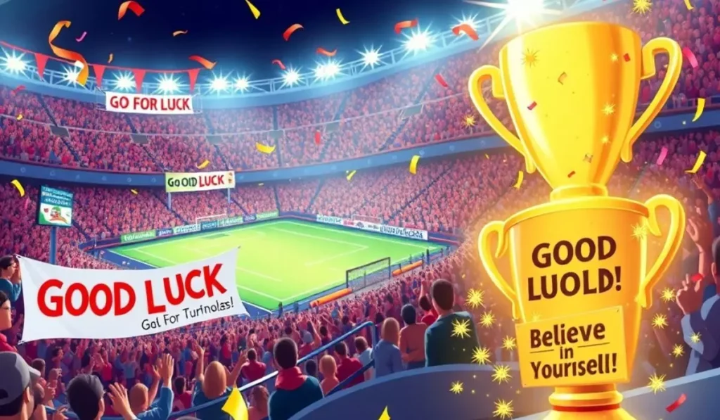 Good luck wishes for a tournament