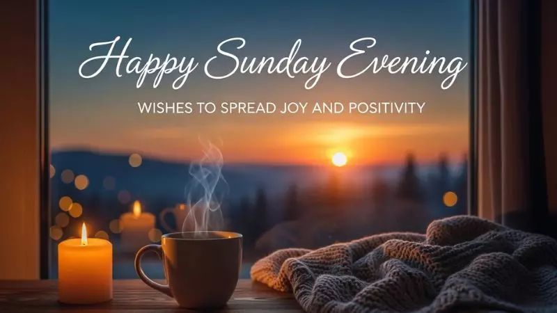 Happy Sunday Evening Wishes to Spread Joy and Positivity
