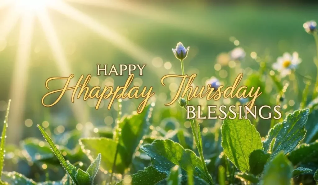 Happy Thursday Blessings