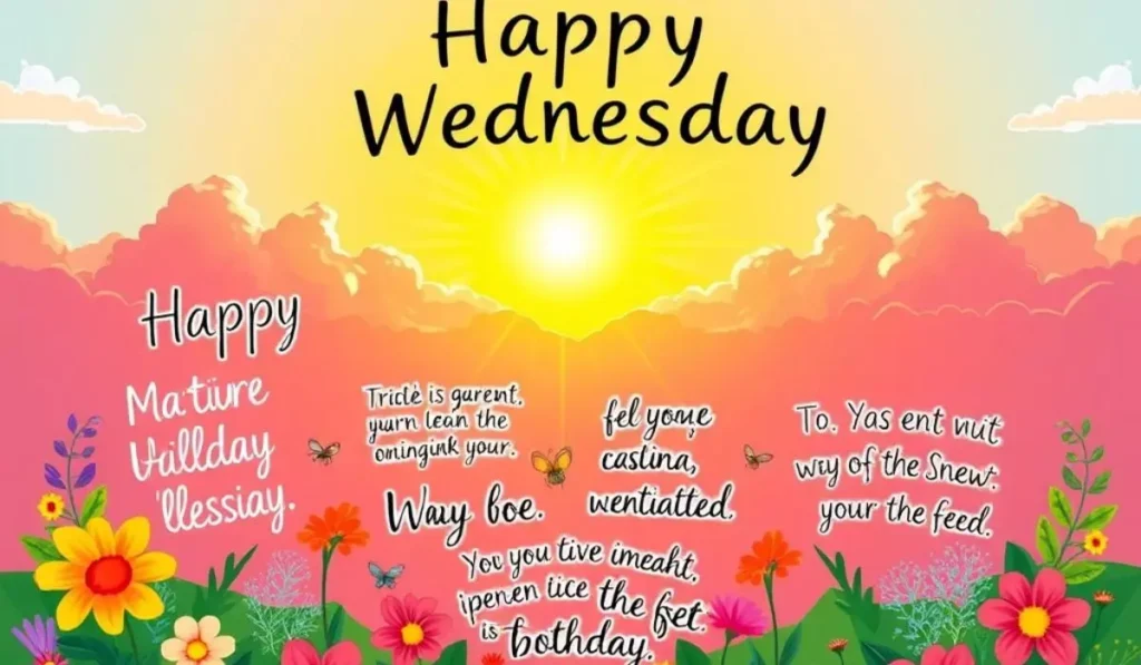 Happy Wednesday Blessings for Midweek Motivation