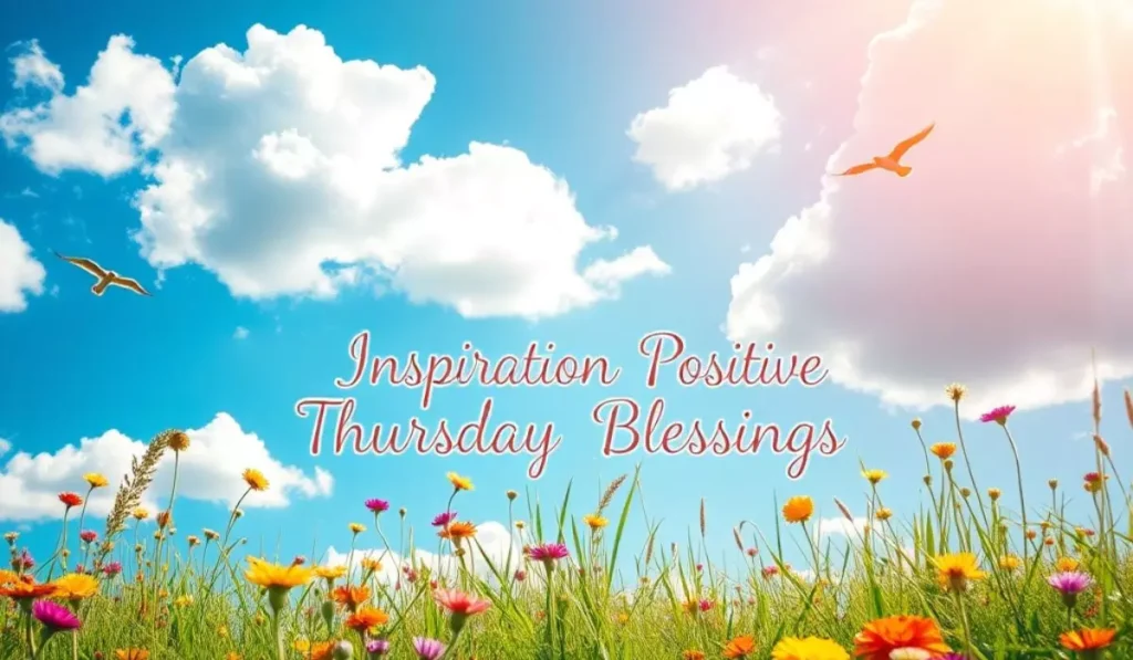 Inspiration Positive Thursday Blessings