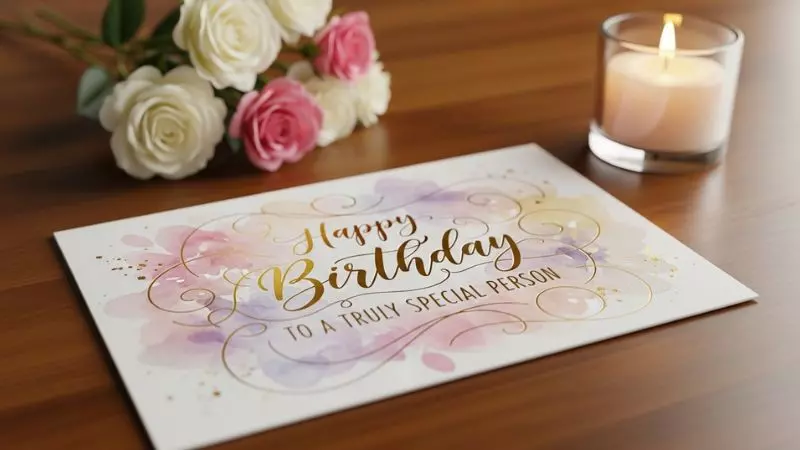 Inspirational Birthday Wishes for Special Person