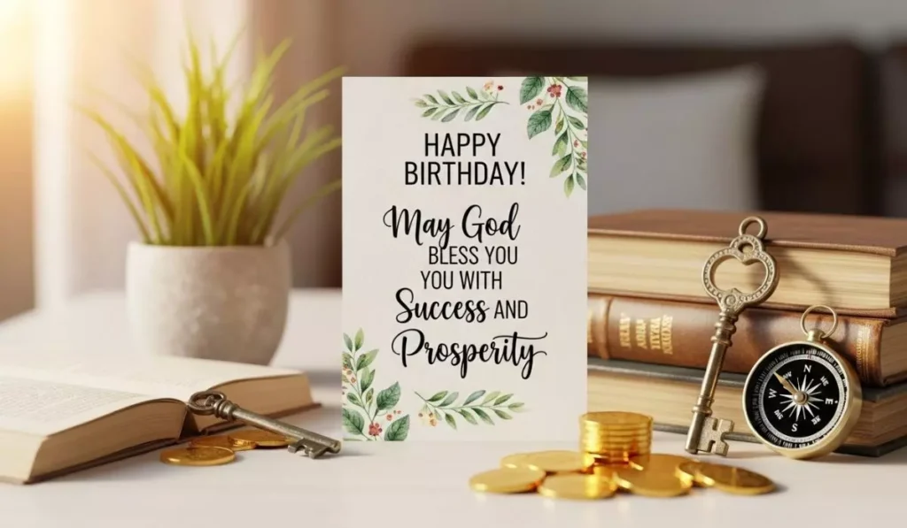 Inspirational Happy Birthday God Bless You Messages for Success and Prosperity