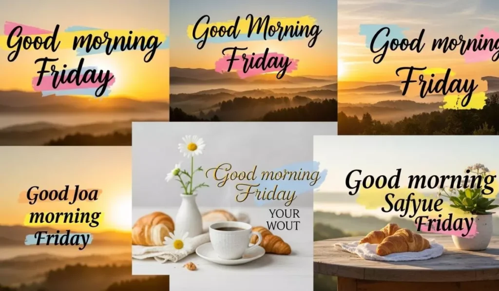 Inspirational & Motivational Good Morning Friday Quotes