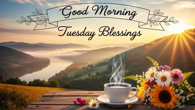 Positive Good Morning Tuesday Blessings