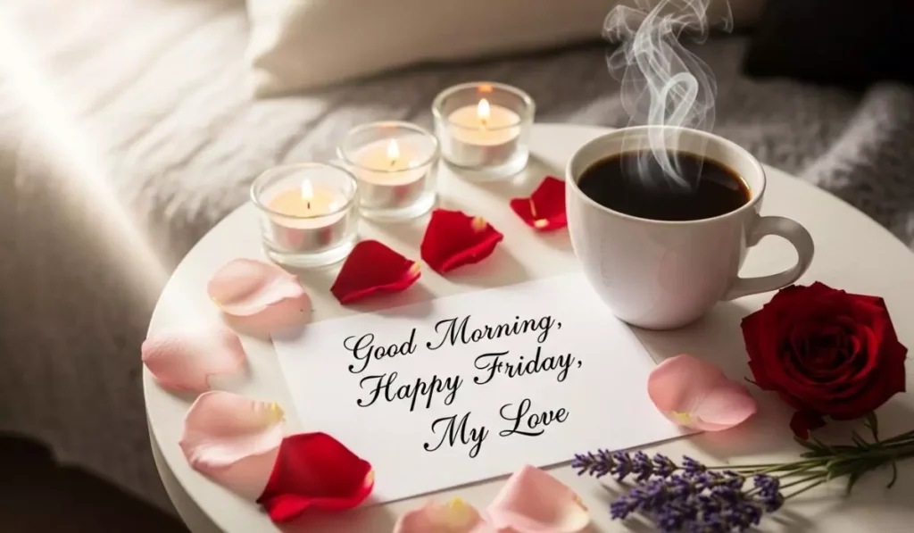 Romantic Good Morning Happy Friday Messages for Love