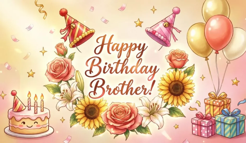 Short Funny Birthday Wishes for Brother