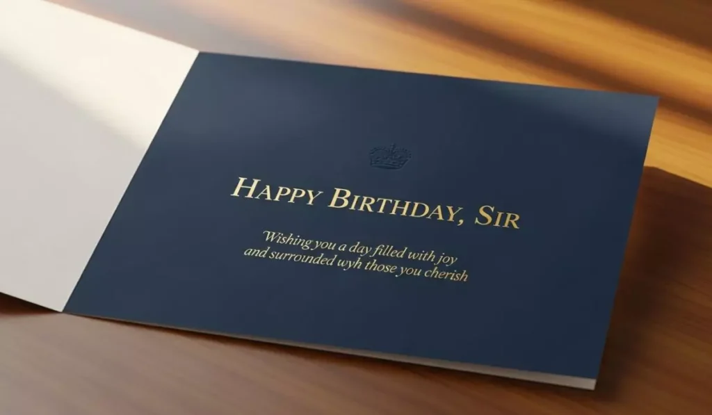 Short and Sweet Birthday Wishes for Sir