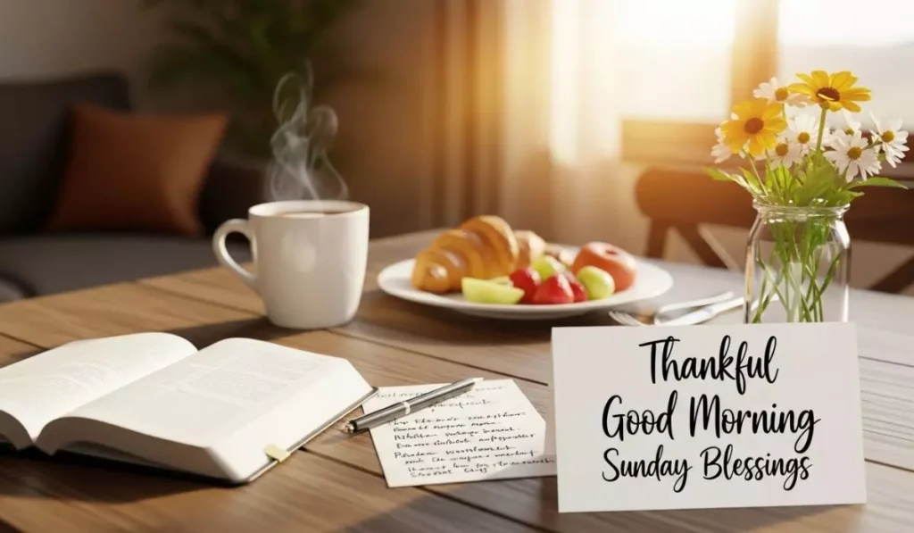 Thankful Good Morning Sunday Blessings