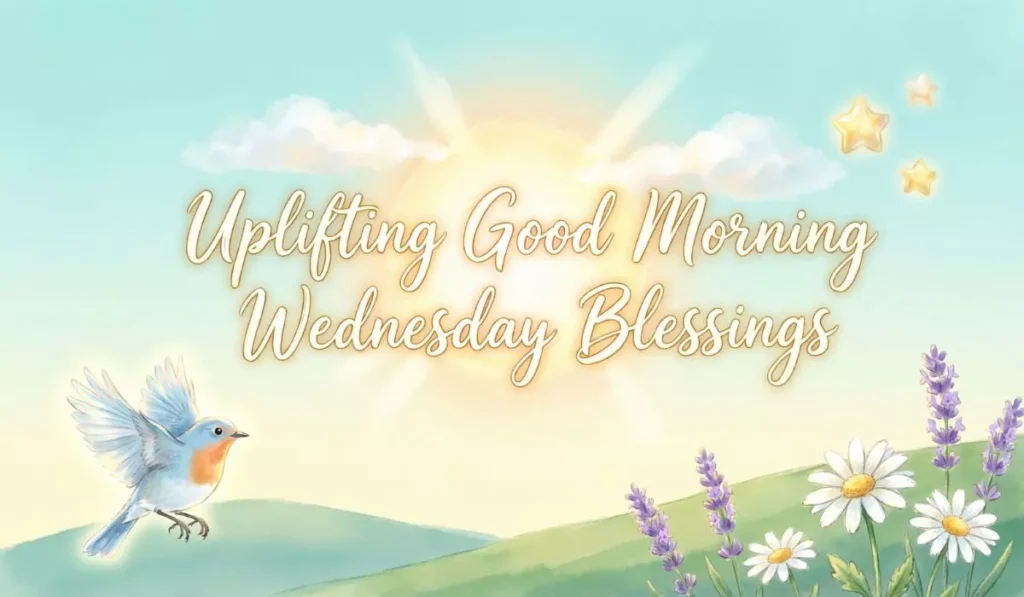 Uplifting Good Morning Wednesday Blessings
