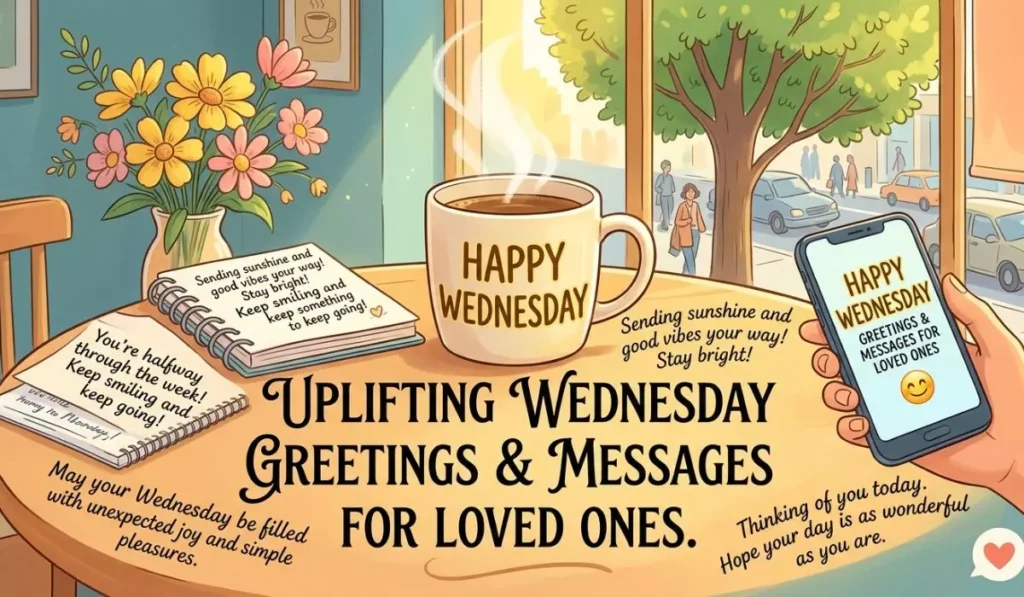 Uplifting Wednesday Greetings and Messages for Loved Ones