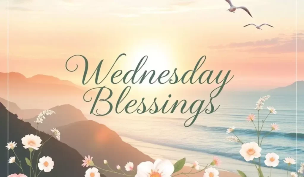 Wednesday Blessings Image Card and Captions