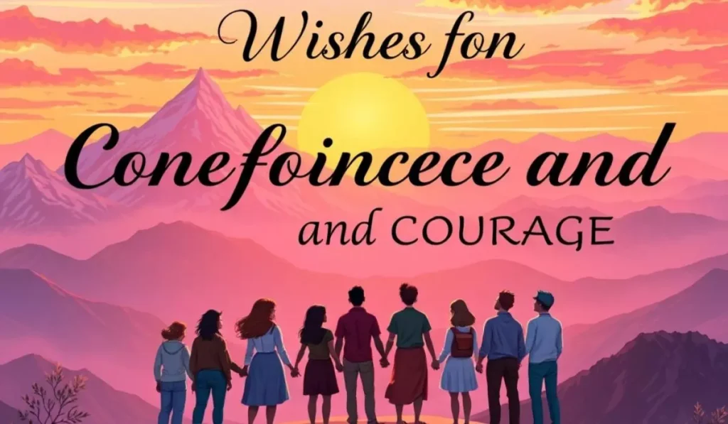 Wishes for Confidence and Courage