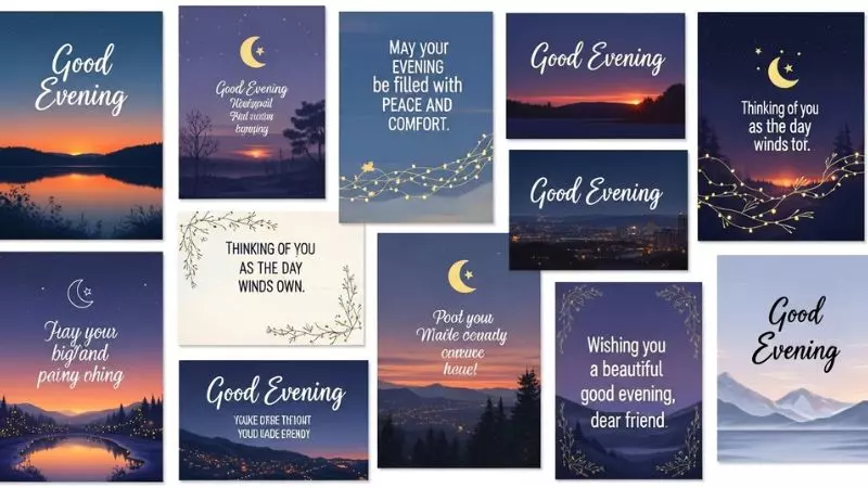 Good Evening Quotes for Friends and Loved Ones