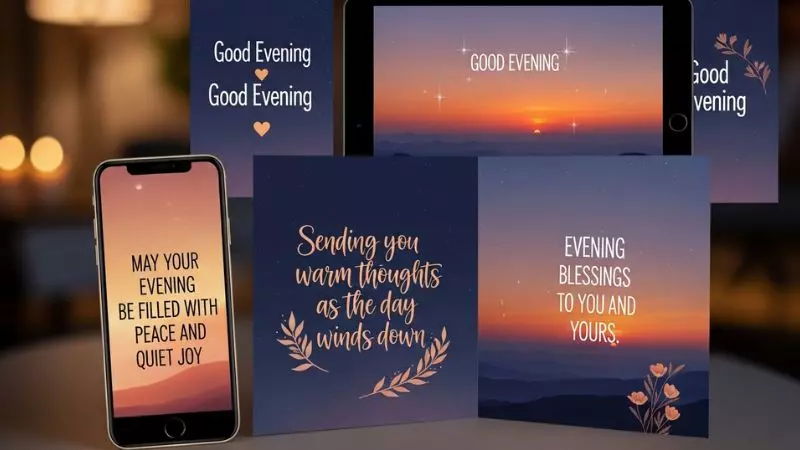 Heart Touching Good Evening Messages