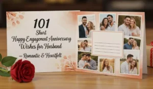 101 Short Happy Engagement Anniversary Wishes for Husband — Romantic & Heartfelt