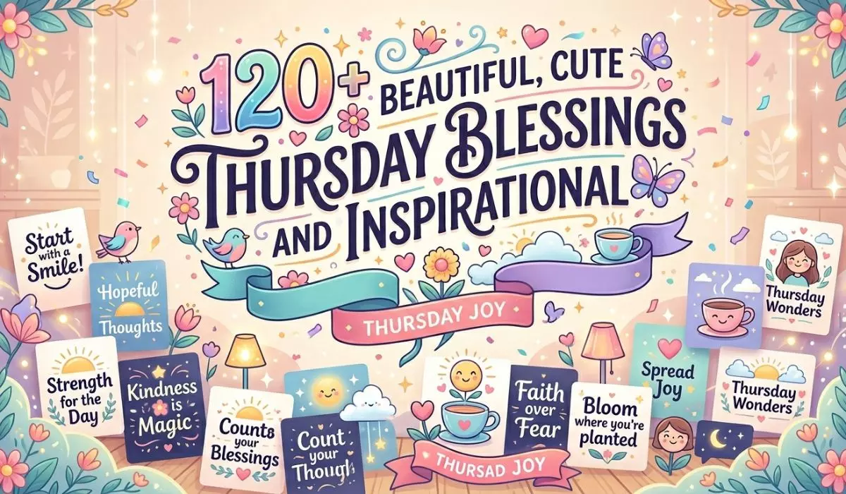 120+ Beautiful, Cute Thursday Blessings and Inspirational