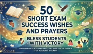 50 Short Exam Success Wishes And Prayers – Bless Students With Victory