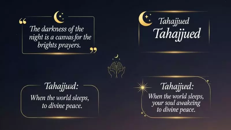 Tahajjud Quotes – Heart Touching Night Prayer Quotes for Peace and Guidance