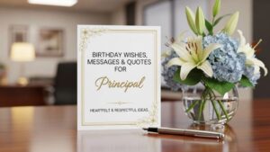 Birthday Wishes, Messages & Quotes for Principal | Heartfelt & Respectful Ideas